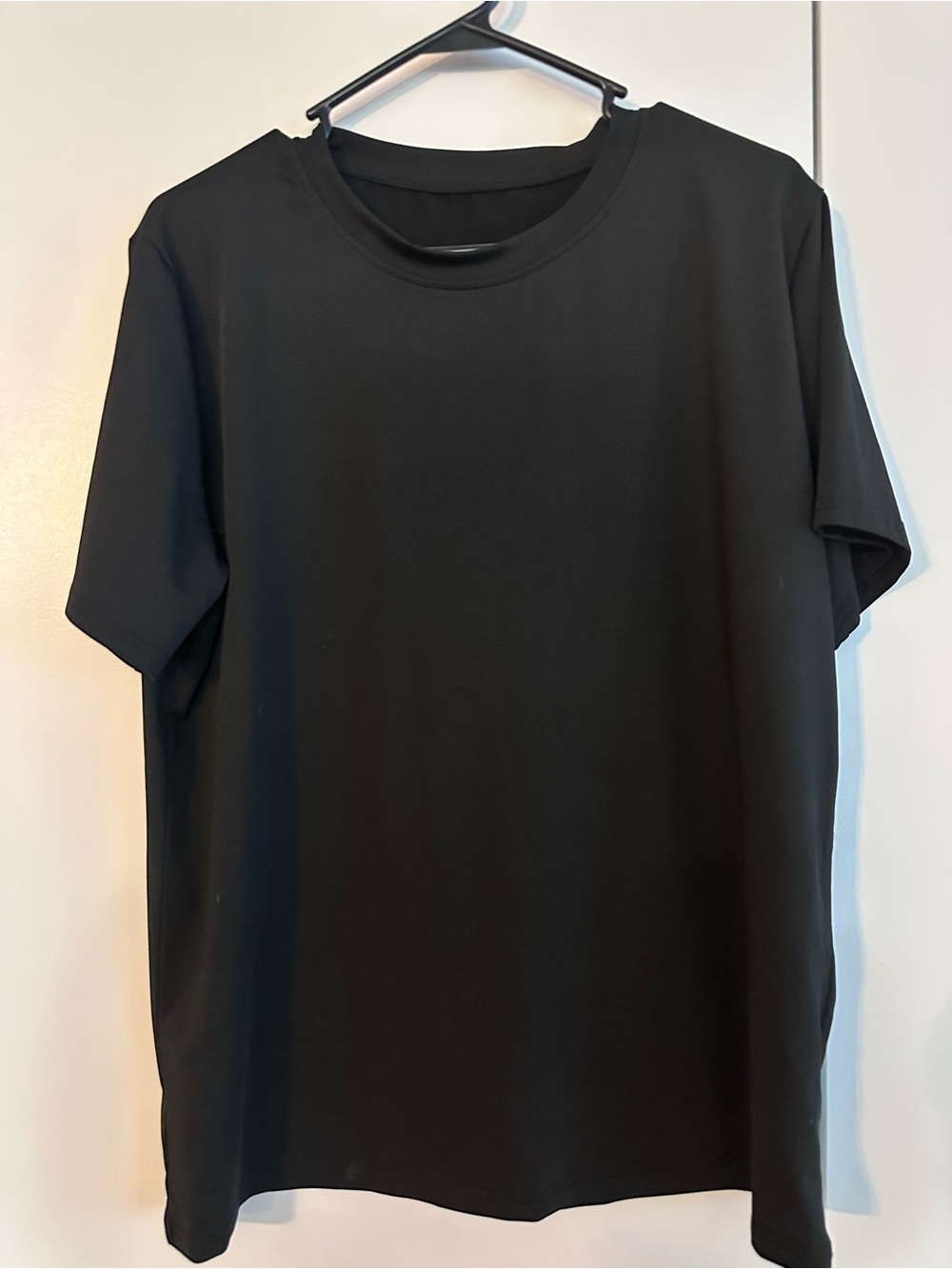 Classic Men's Black Crew Neck T-Shirt